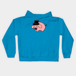 Fancy Pig Kids Hoodie